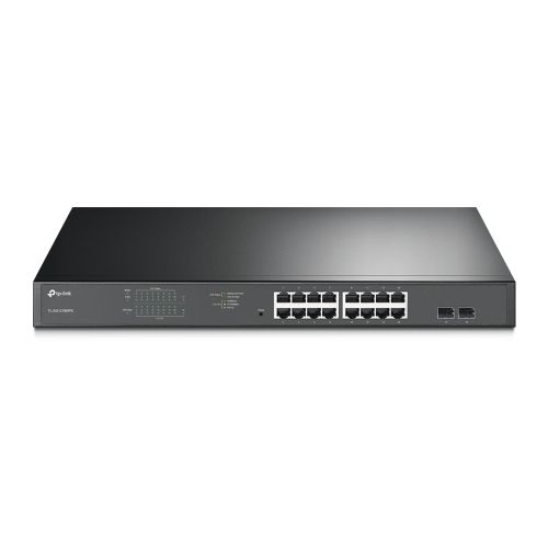 TP-LINK (TL-SG1218MPE) 16-Port Gigabit PoE+ Easy Smart Switch, 2 SFP Ports, Rackmountable TP-LINK (TL-SG1218MPE) 16-Port Gigabit PoE+ Easy Smart Switch, 2 SFP Ports, Rackmountable